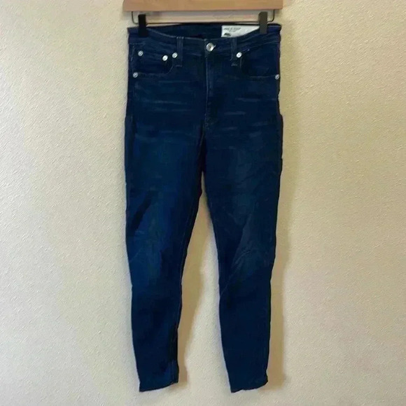 RAG & BONE Women’s Nine Highrise Ankle Skinny Jeans - Picture 1 of 9